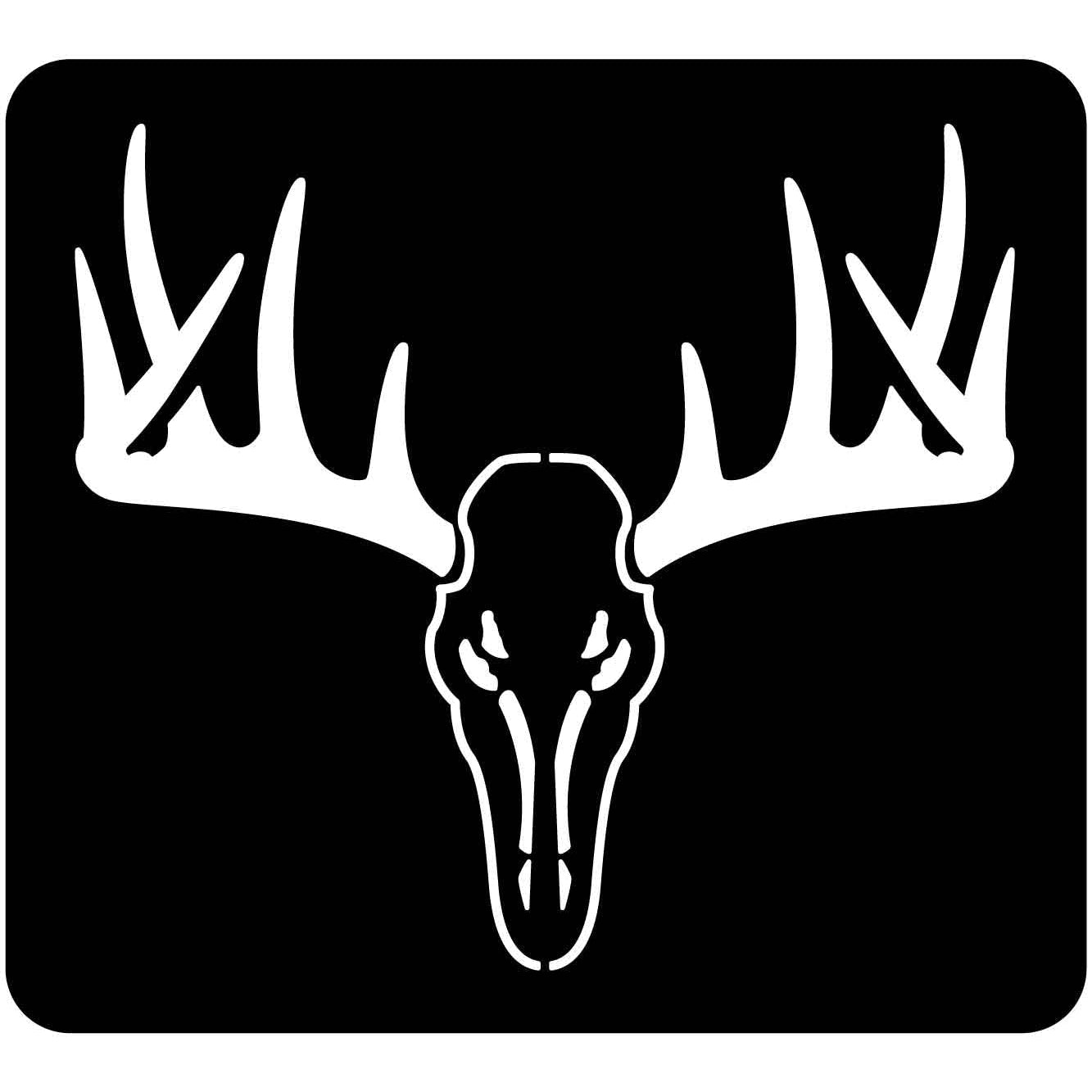 Deer Skull Head-DXF files cut ready for cnc machines-dxfforcnc.com