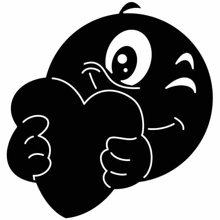 Premium Vector  Collection of black and white hand gesture emojis