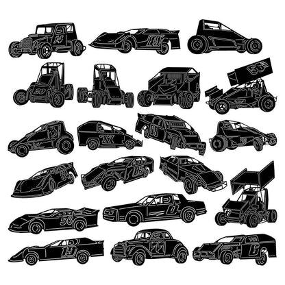 All Cars bundle-DXFforCNC.com
