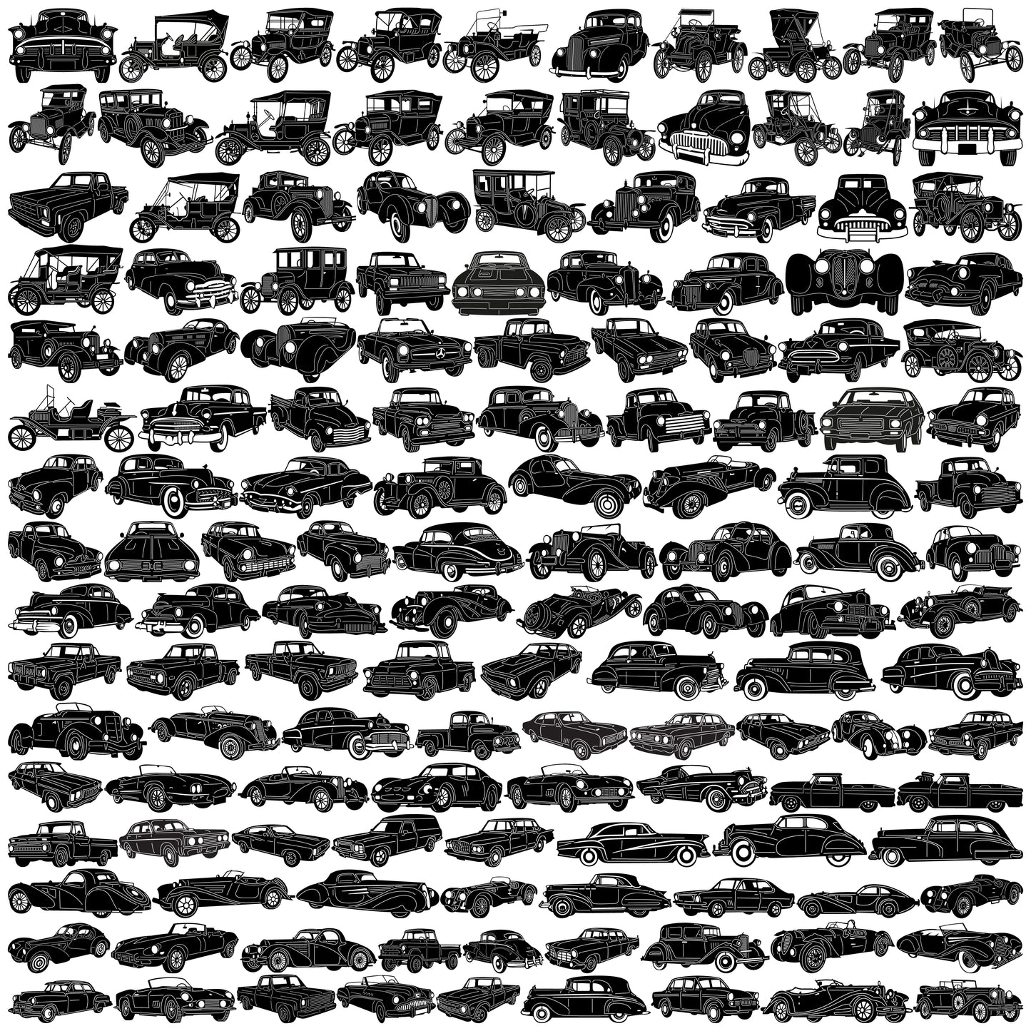 All Cars bundle-DXFforCNC.com