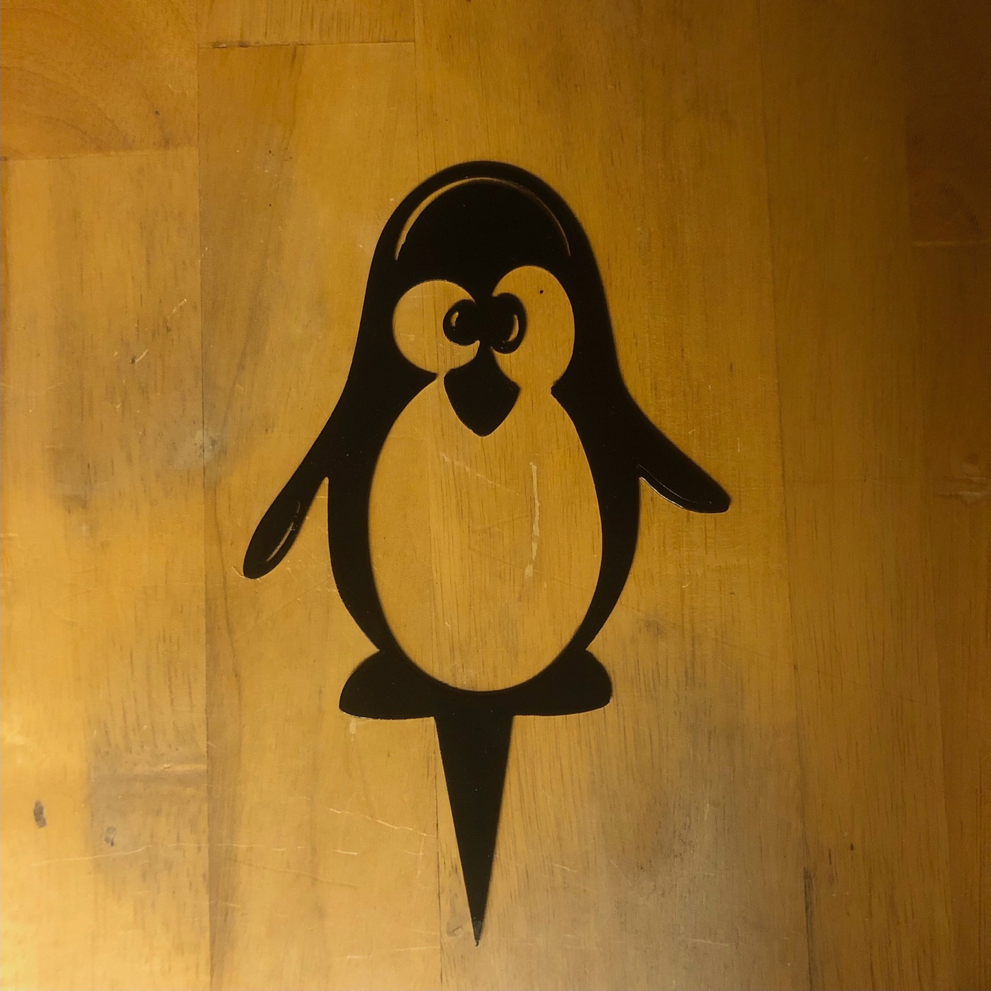 Funny and Cute Cartoon Penguin Free DXF file-DXFforCNC.com