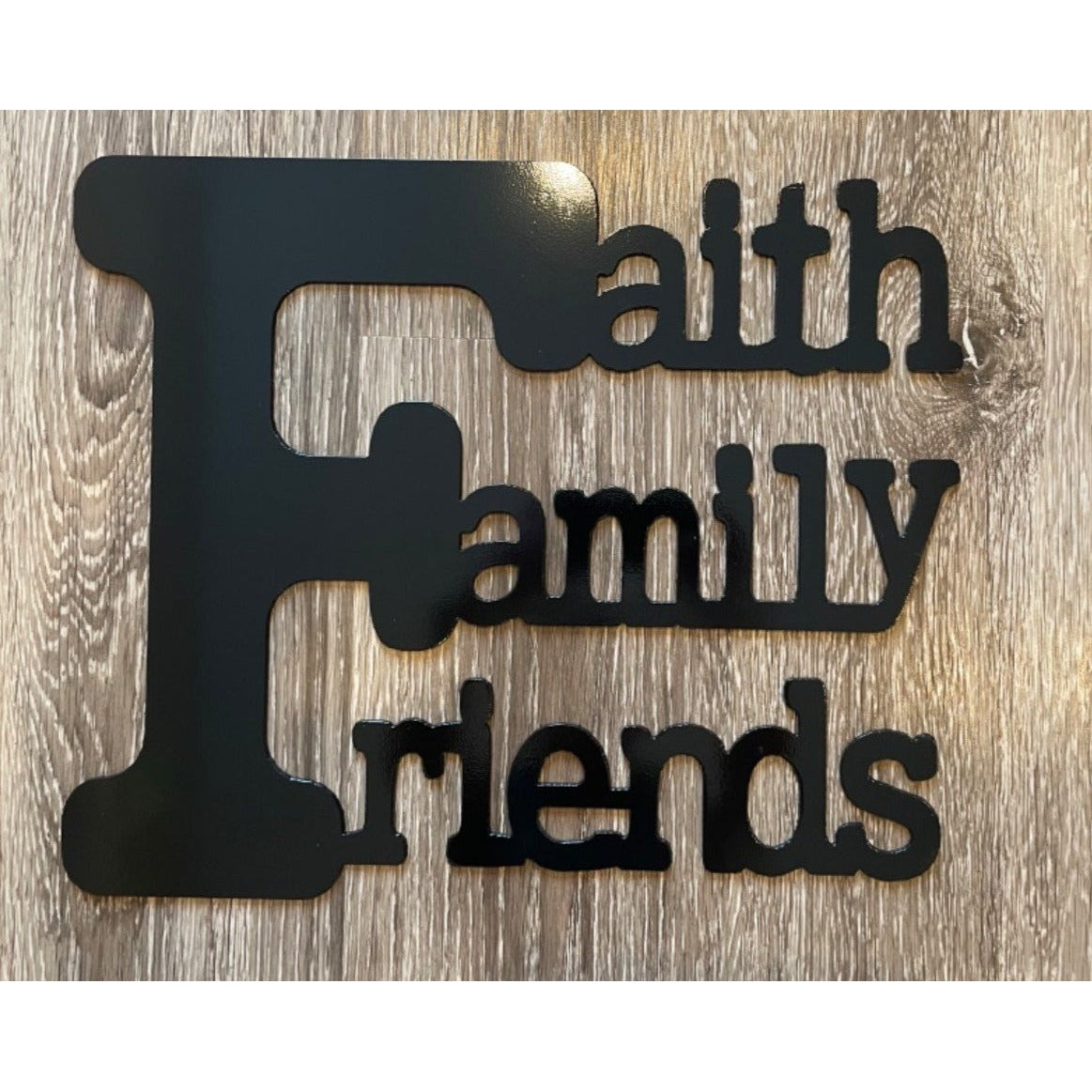 Faith Family Friends Saying-DXFforCNC.com-DXF Files cut ready cnc machines