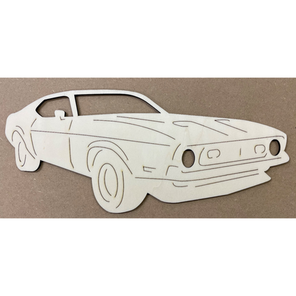 Old Muscle Car Free DXF file-DXFforCNC.com