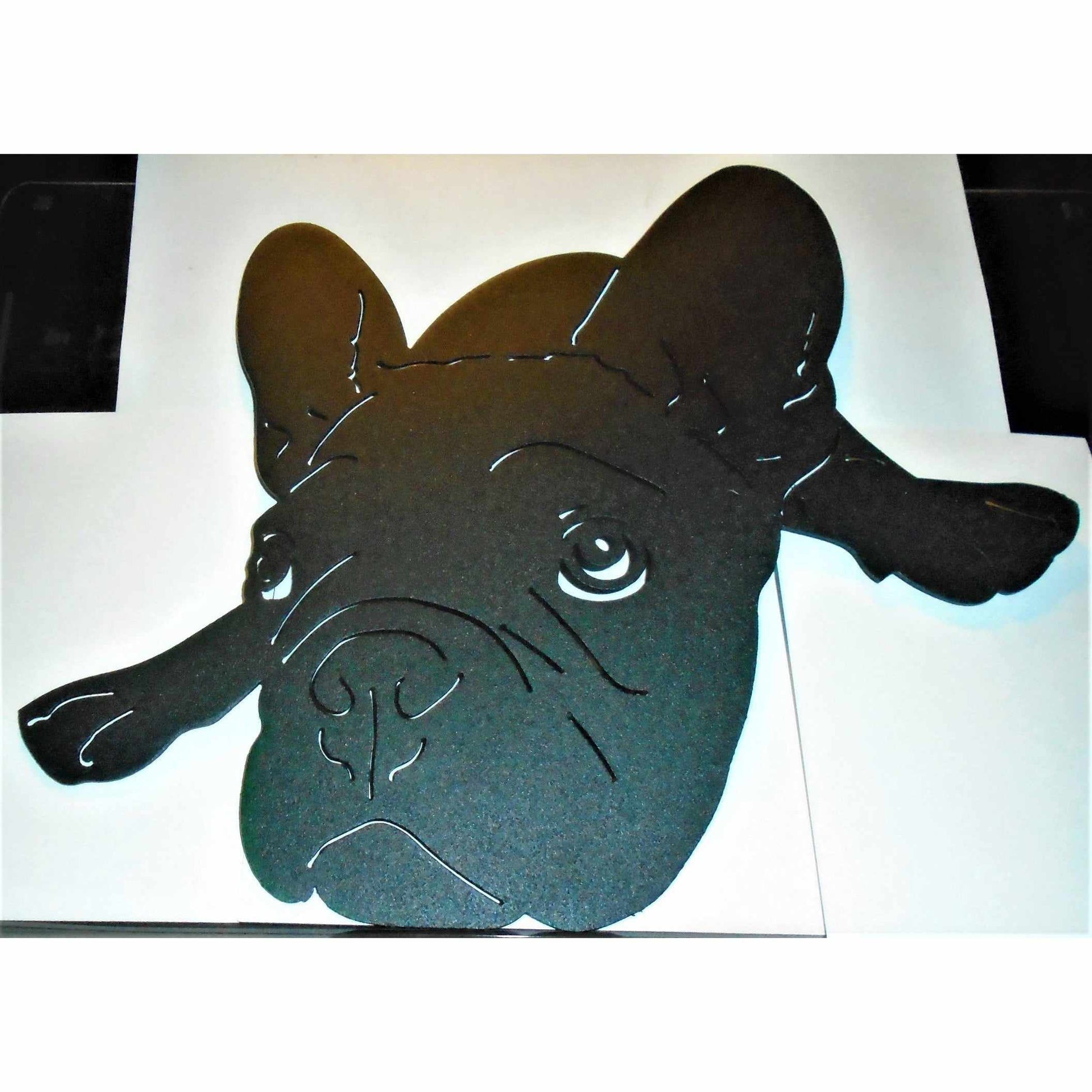 Dog Face Free-DXF files cut ready for CNC-DXFforCNC.com