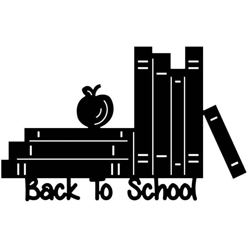 Back to School Books Free DXF File for CNC Machines-DXFforCNC.com