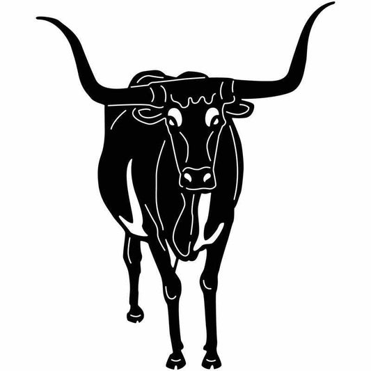 Free Bulls, Longhorns, Cows and Calves-DXFforCNC.com-DXF Files cut ready cnc machines