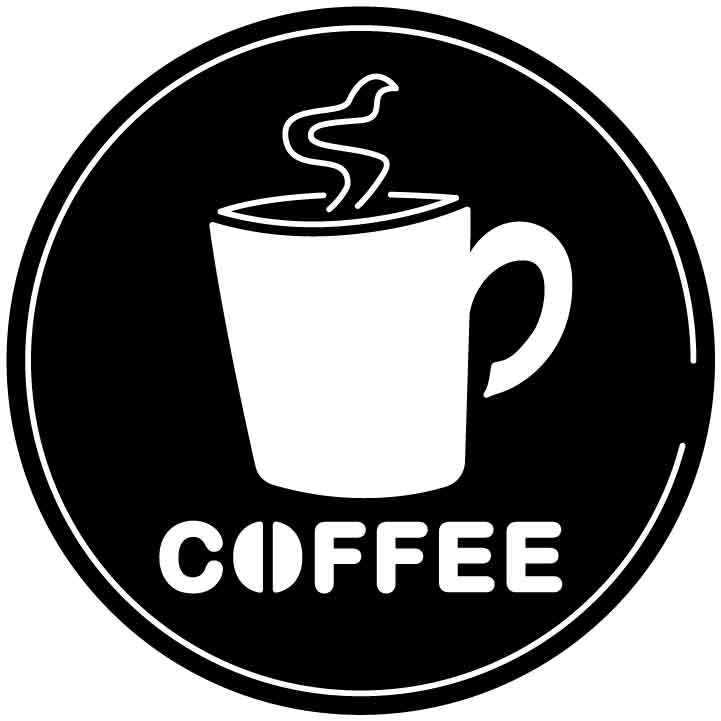 Coffee Sign Free DXF File for CNC Machines-DXFforCNC.com