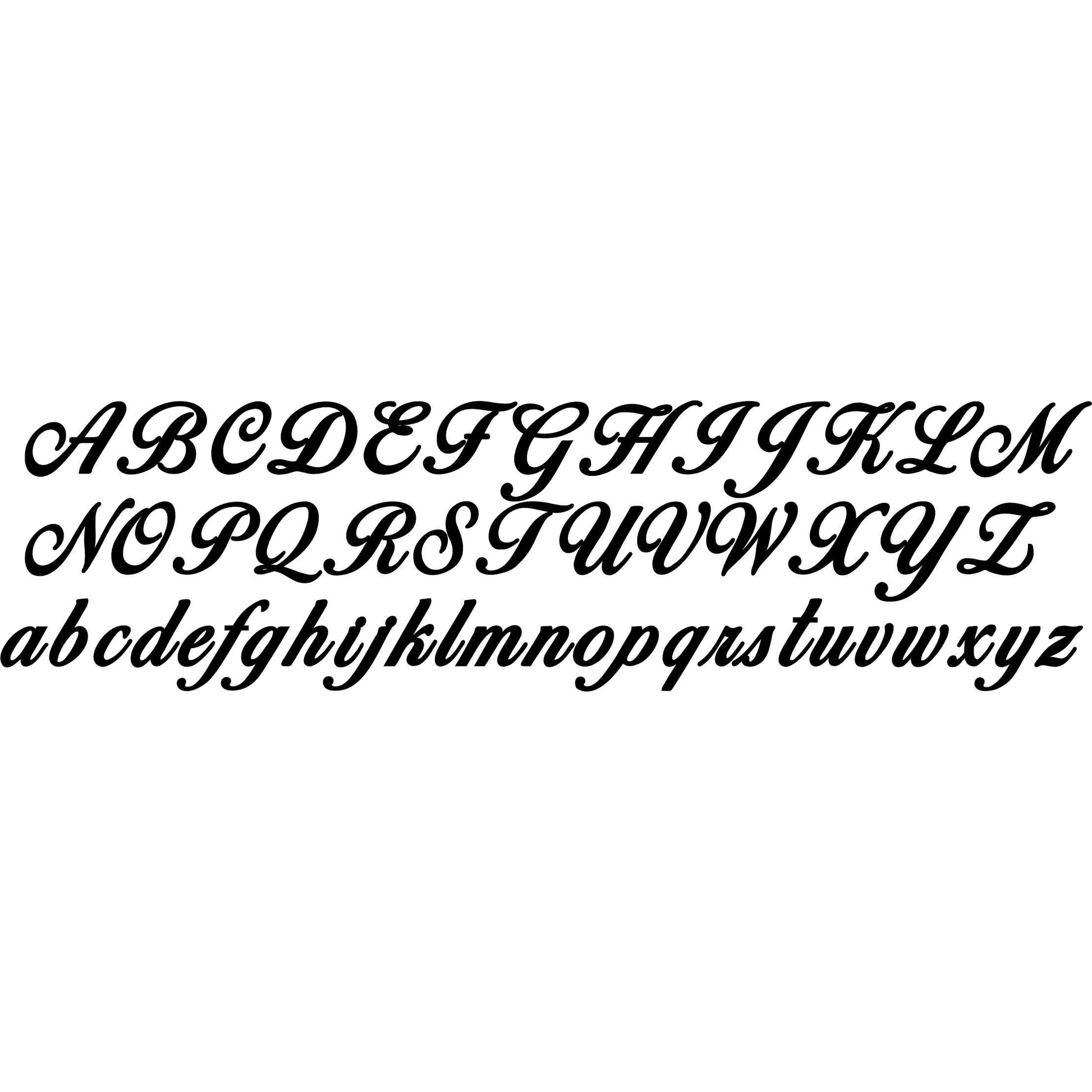 DXF Typography Fonts - DXF files Cut Ready CNC Designs -DXFforCNC.com 
