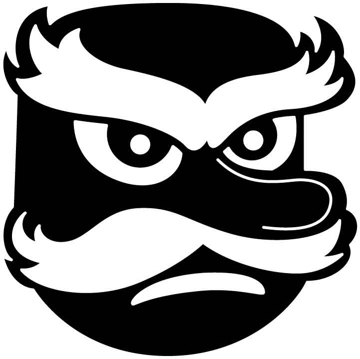 Emoji Goblin Face Free DXF File for CNC Machines-DXFforCNC.com