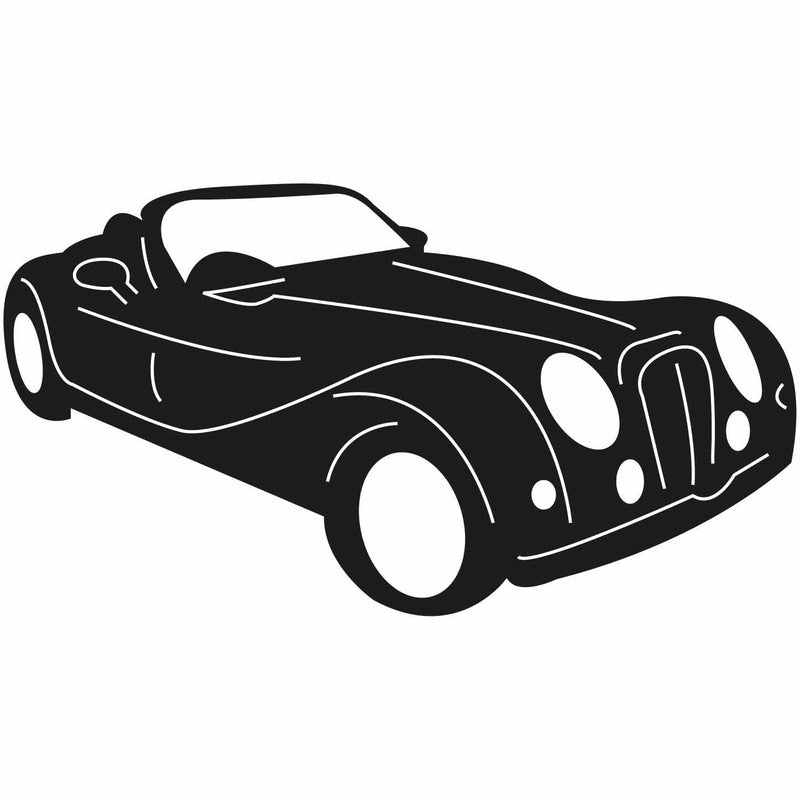 Hot Road Old Classic Car-Free DXF files Cut Ready CNC Designs-dxfforcnc.com
