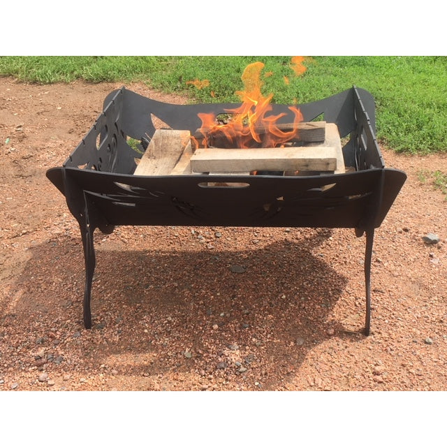 Fire Pit Collapsible Portable -dxf files cut ready for cnc machines