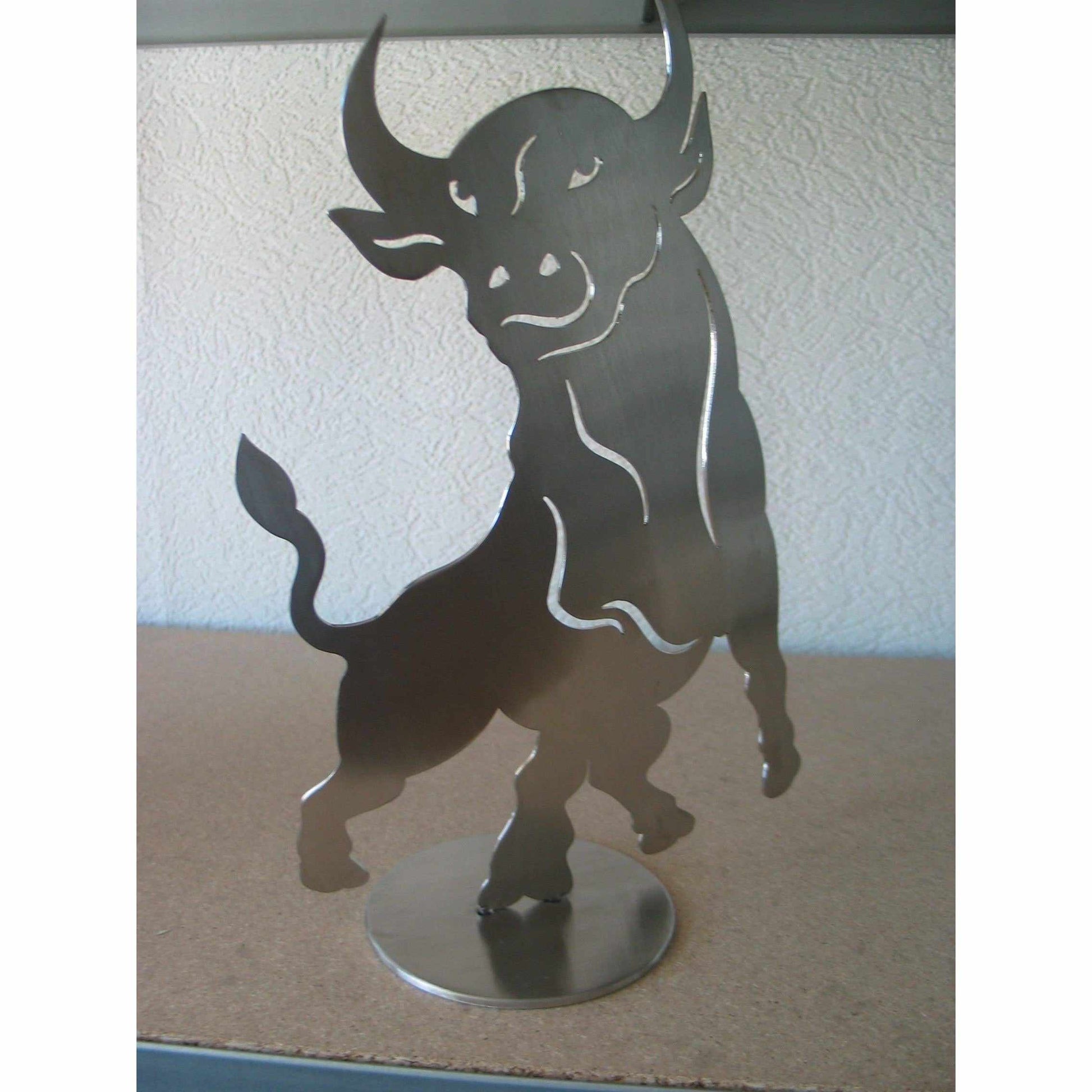 Free Funny Crazy Cow-DXF files Cut Ready for CNC-DXFforCNC.com