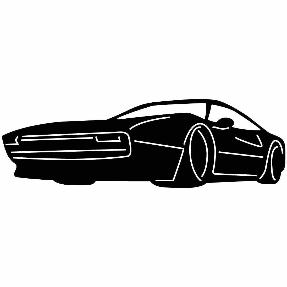 Old Muscle Car Free-DXF files cut ready for CNC-DXFforCNC.com