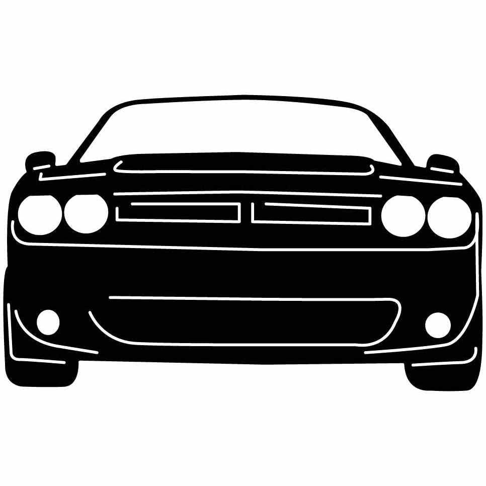 Old Muscle Car Free-DXF files cut ready for CNC-DXFforCNC.com