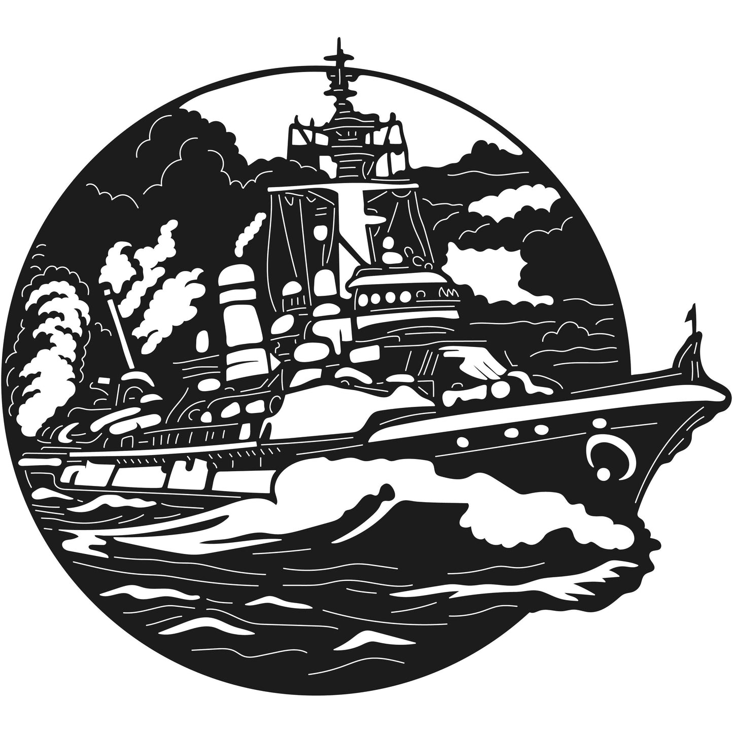 Navy Battle Ship 09