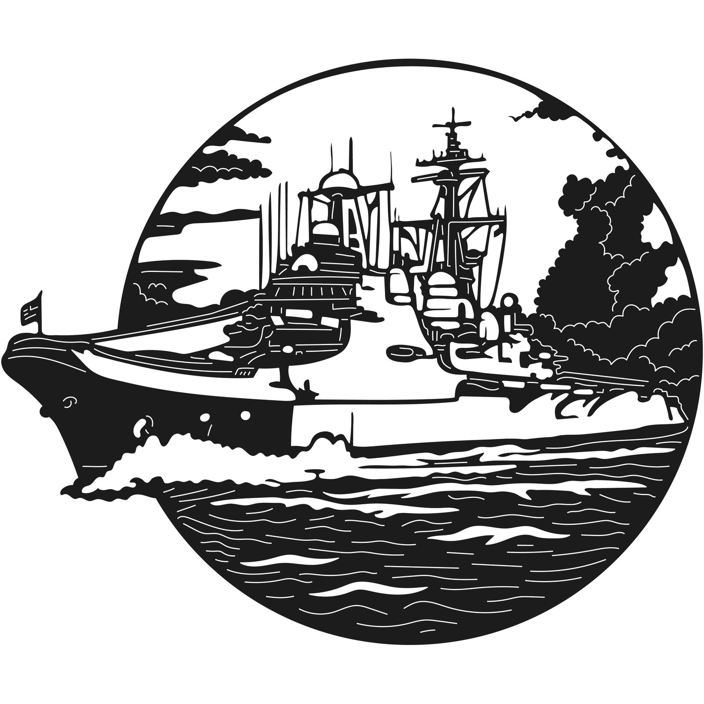 Navy Battle Ship 24
