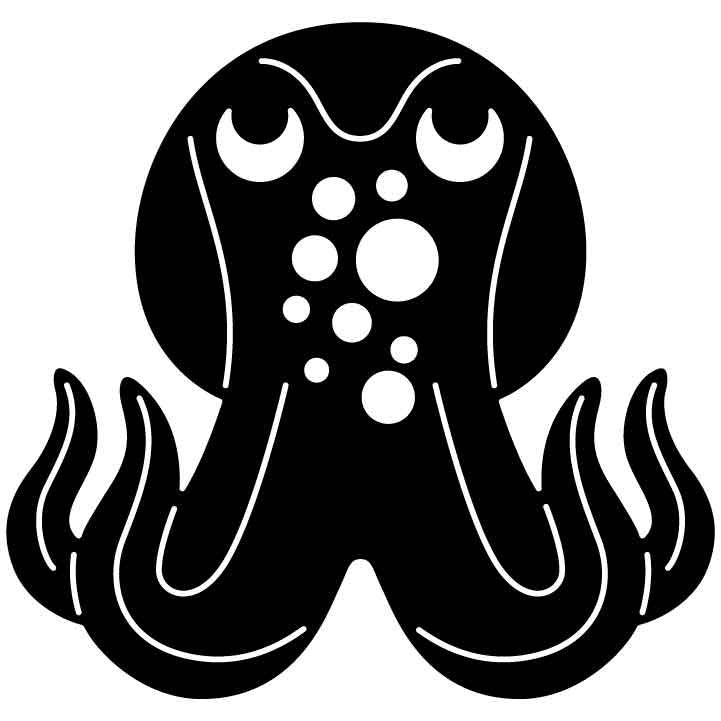 Octopus Free DXF File for CNC Machines-DXFforCNC.com