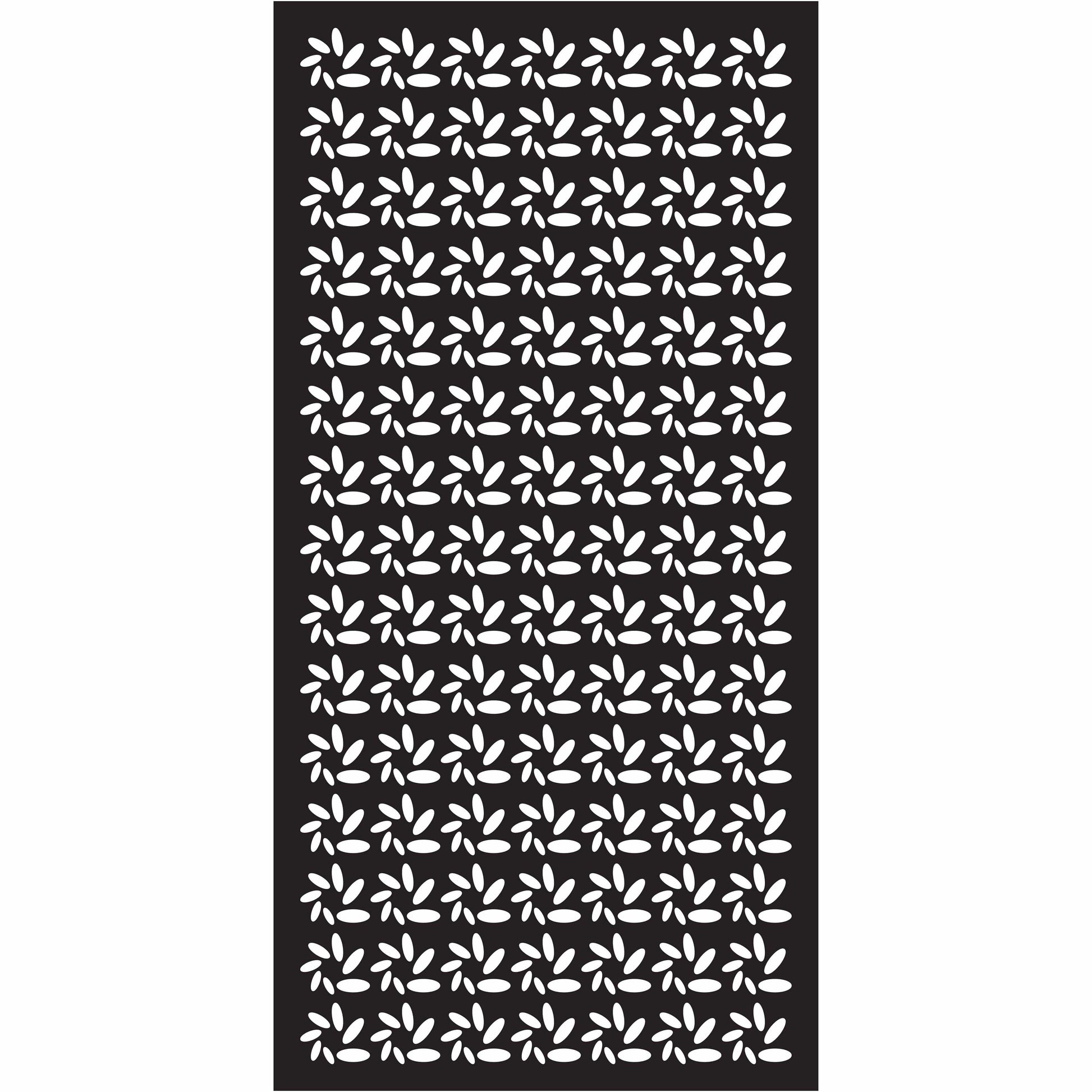 Abstract and Floral Decorative Privacy Screen Panels Doors or Fence-Free DXF files Cut Ready CNC Designs