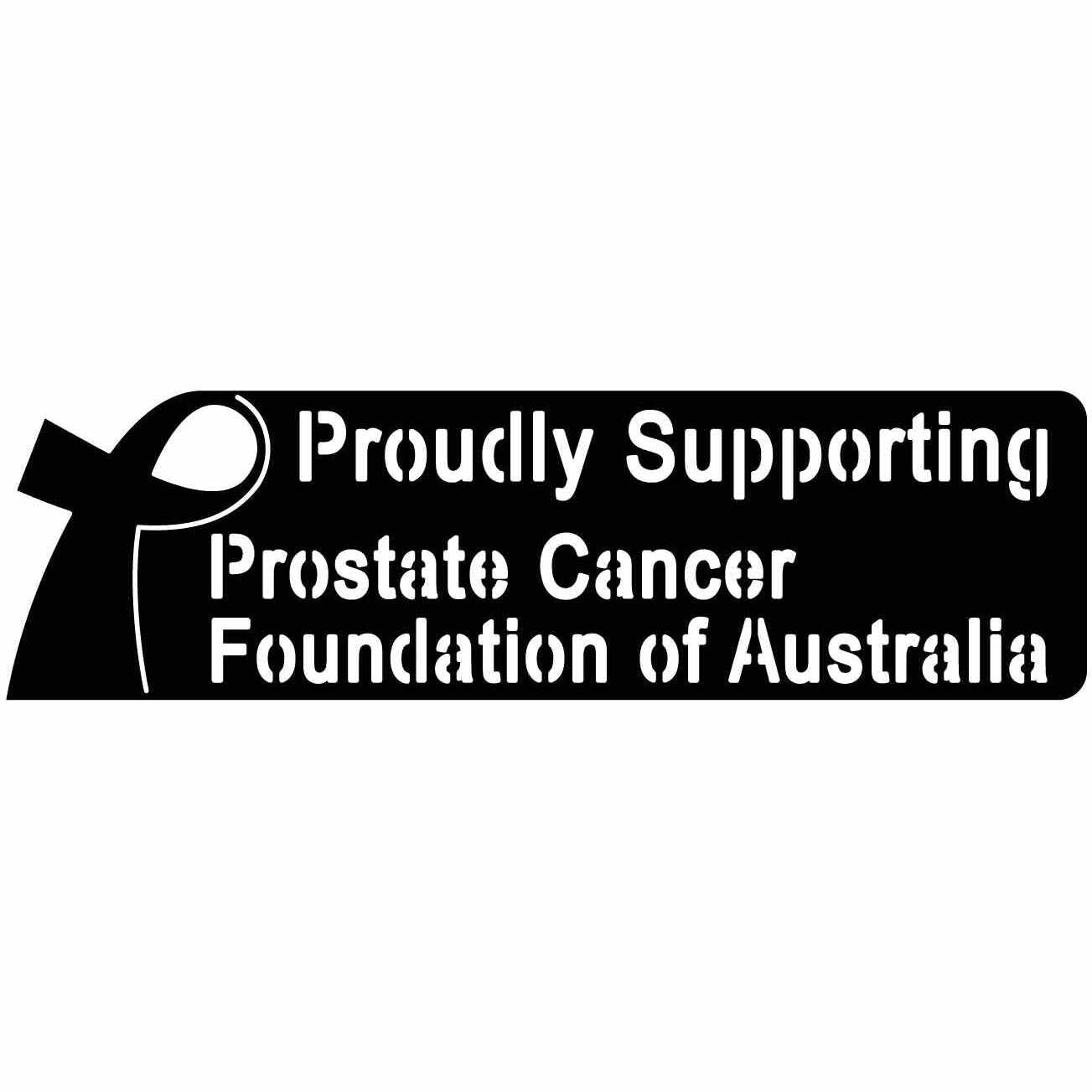 Proudly Supporting Prostate Cancer Free DXF file-Cut Ready for cnc-DXFforCNC.com