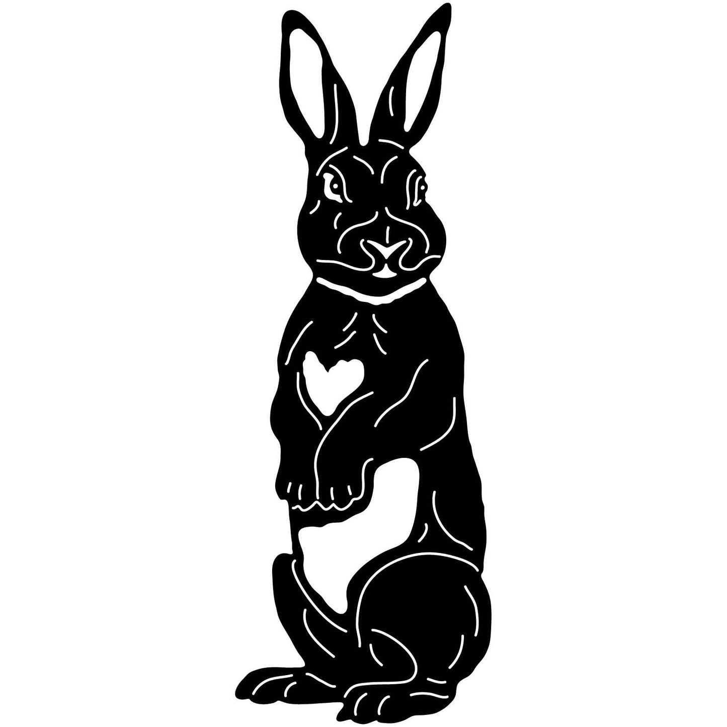 Free Rabbits-DXFforCNC.com-DXF Files cut ready cnc machines
