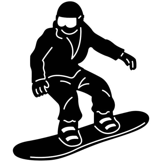 Snowboard Free DXF File for CNC Machines-DXFforCNC.com