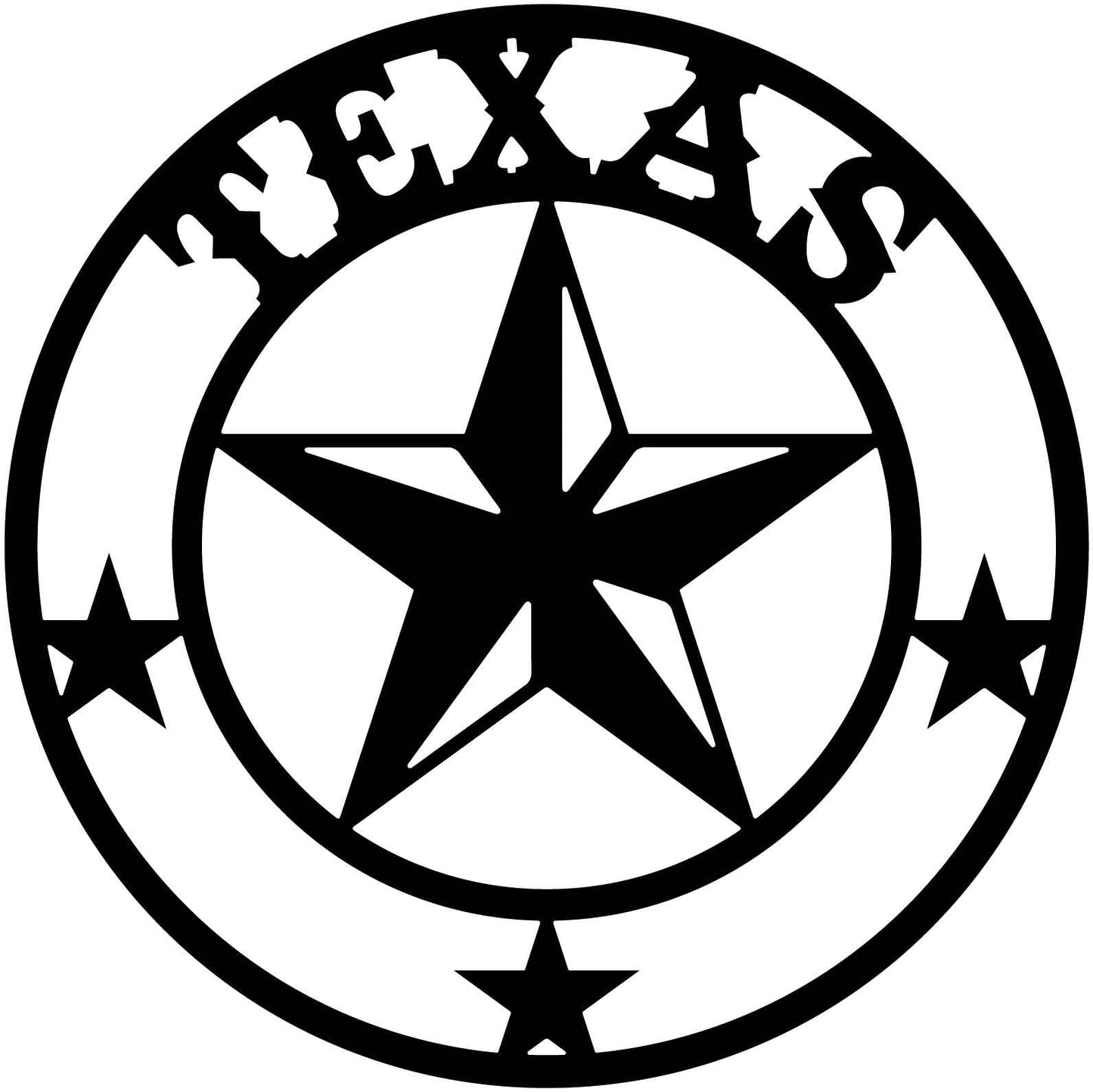 Texas Star-DXF files Cut Ready for CNC-DXFforCNC.com