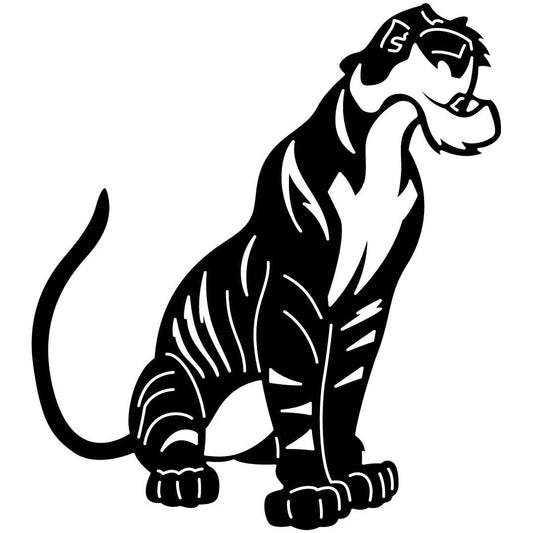 Tiger Shere Khan Junglebook-DXFforCNC.com