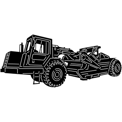 Heavy Duty Special Tractor-DXF files cut ready for cnc machines-DXFforCNC.com