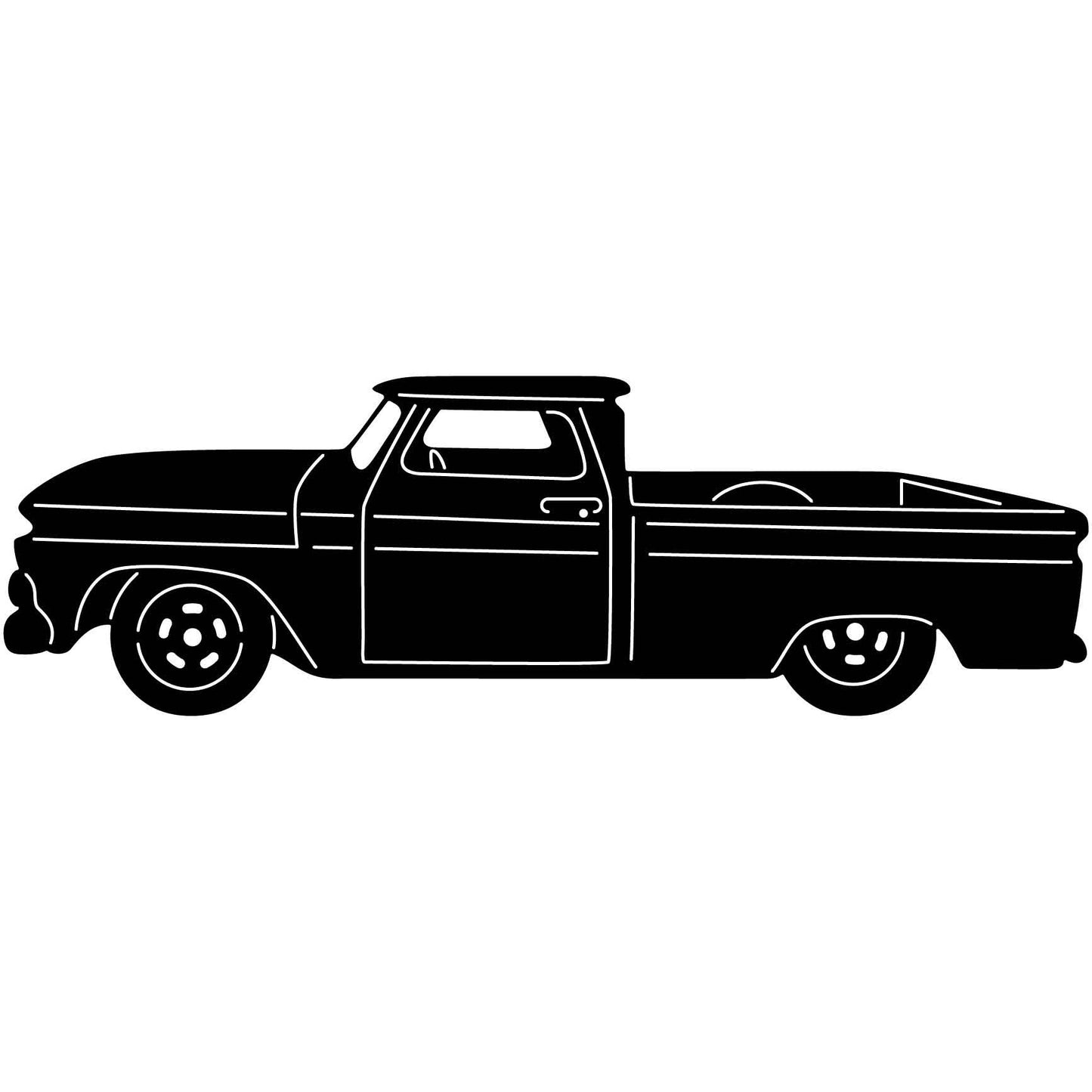 Vintage Old Cars 137 DXF File Cut Ready for CNC