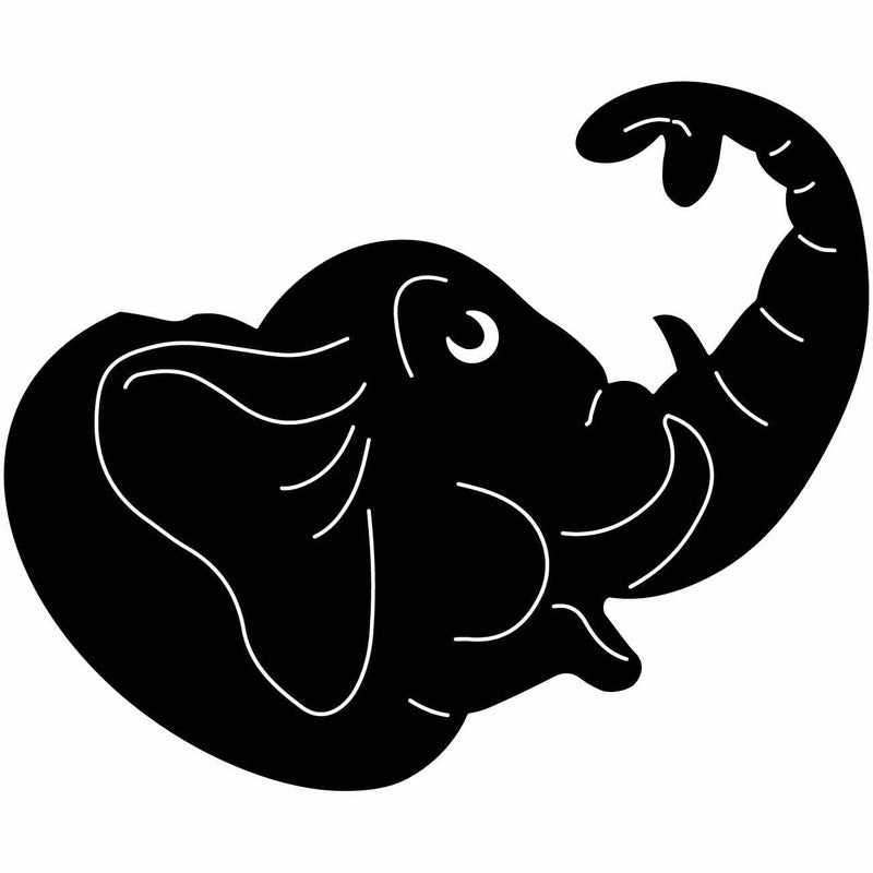 Elephant Trunk Free DXF file-Cut Ready for cnc-DXFforCNC.com