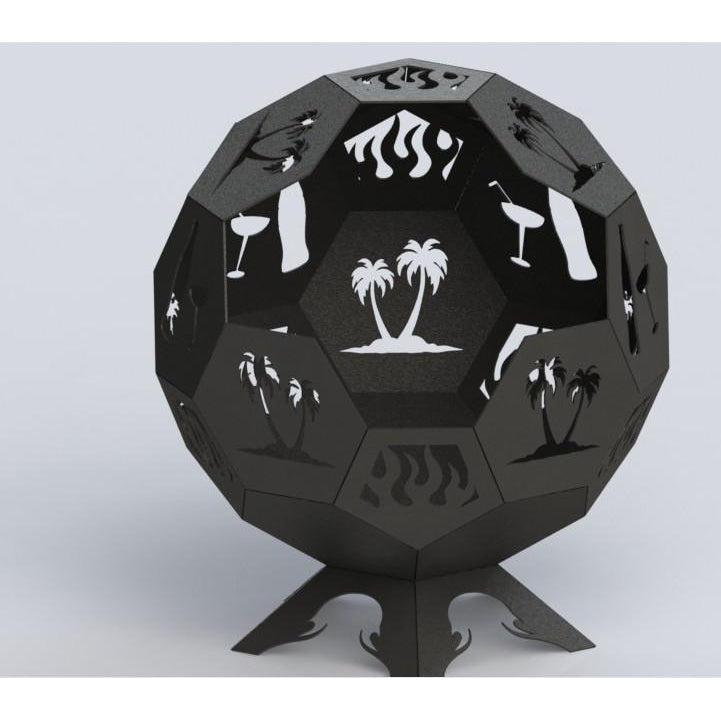 Fire Pit Ball Trees and Juice Bottles-DXFforCNC.com-DXF Files cut ready cnc machines