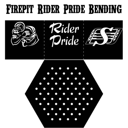 Fire Pit Rider Pride-DXFforCNC.com-DXF Files cut ready cnc machines