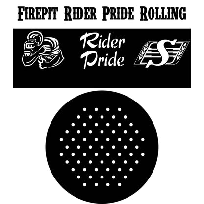 Fire Pit Rider Pride-DXFforCNC.com-DXF Files cut ready cnc machines