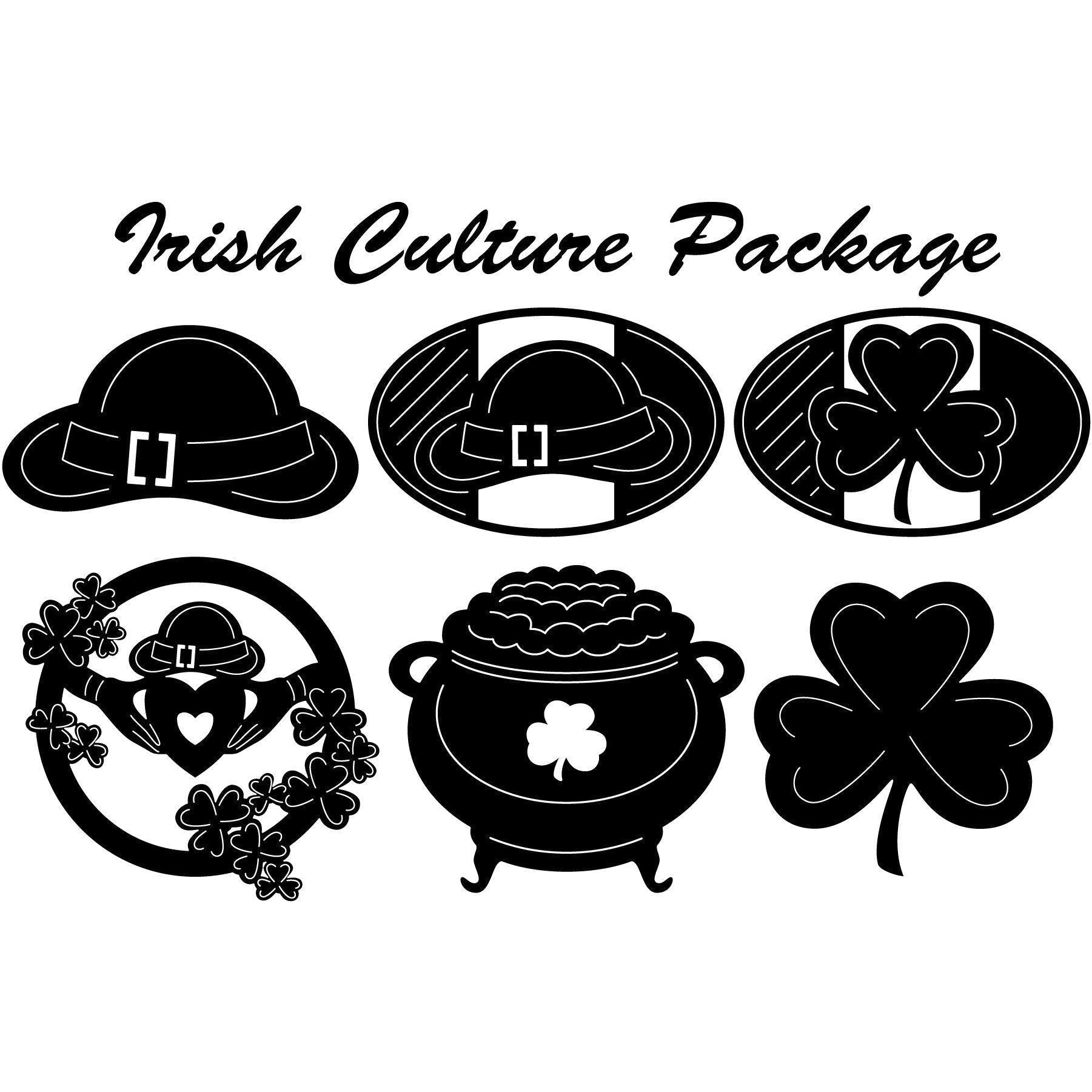 Irish Culture-DXFforCNC.com-DXF Files cut ready cnc machines