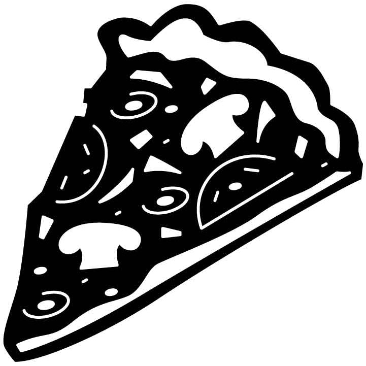 One Slice Of Pizza-DXFforCNC.com