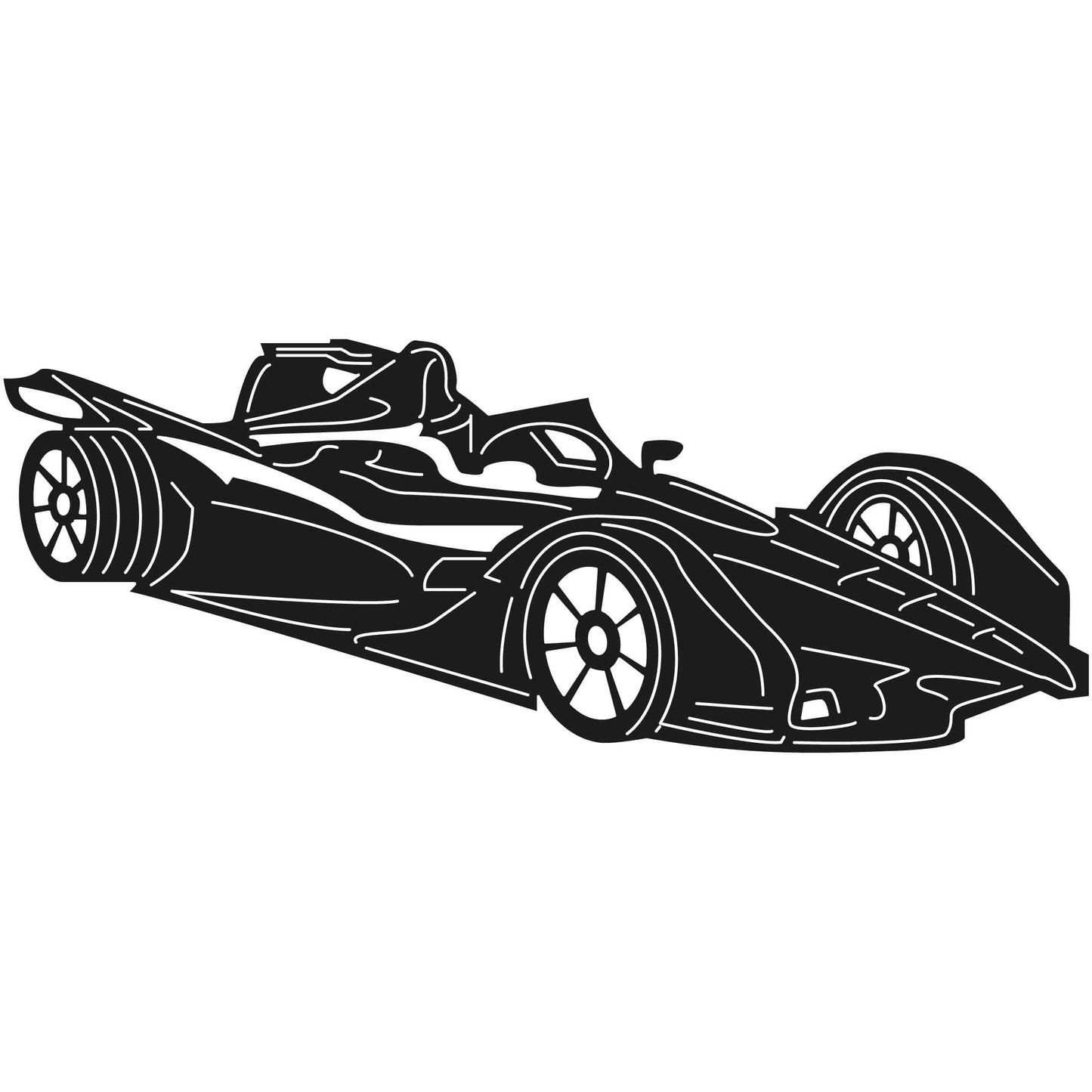 Race Cars Formula 1-DXF files Cut Ready for CNC-DXFforCNC.com