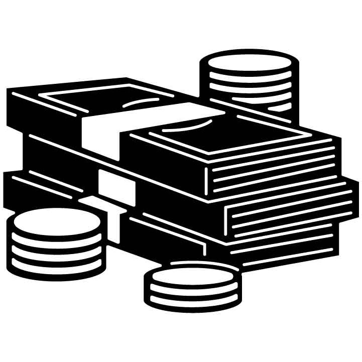 Stacks Of Money-DXFforCNC.com