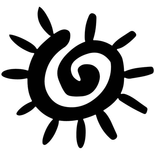 Swirly Design Sun-DXFforCNC.com
