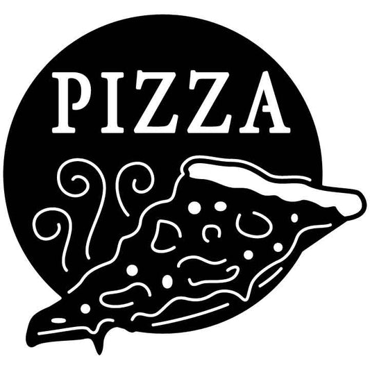 Tasty Pizza Logo-DXFforCNC.com
