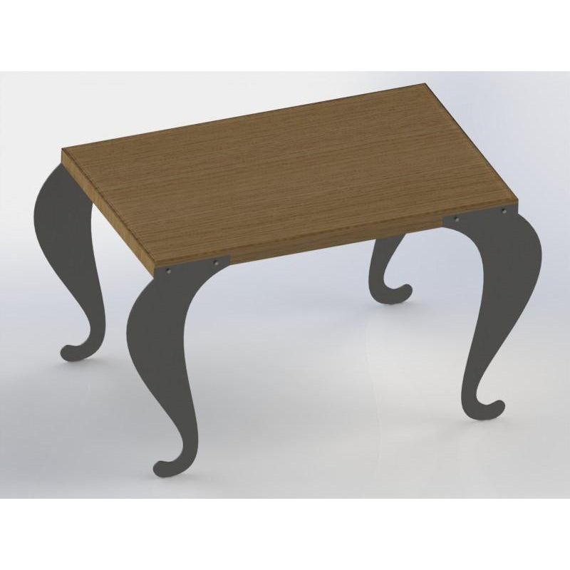Traditional Style Plain Scroll Legs of Table-DXFforCNC.com-DXF Files cut ready cnc machines