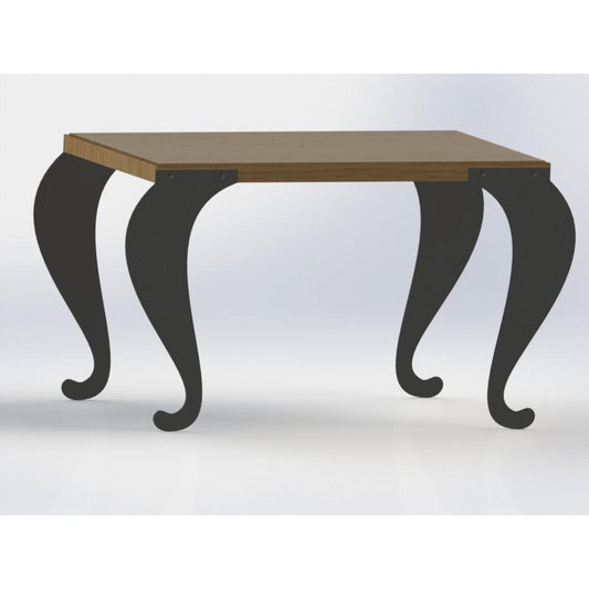 Traditional Style Plain Scroll Legs of Table-DXFforCNC.com-DXF Files cut ready cnc machines