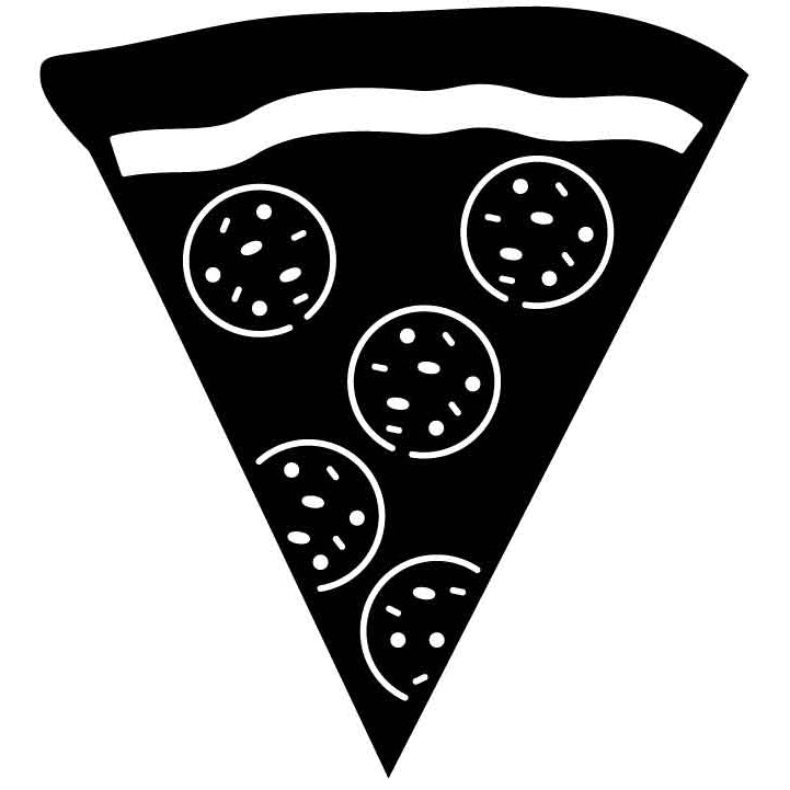Triangular Pizza Slice-DXFforCNC.com