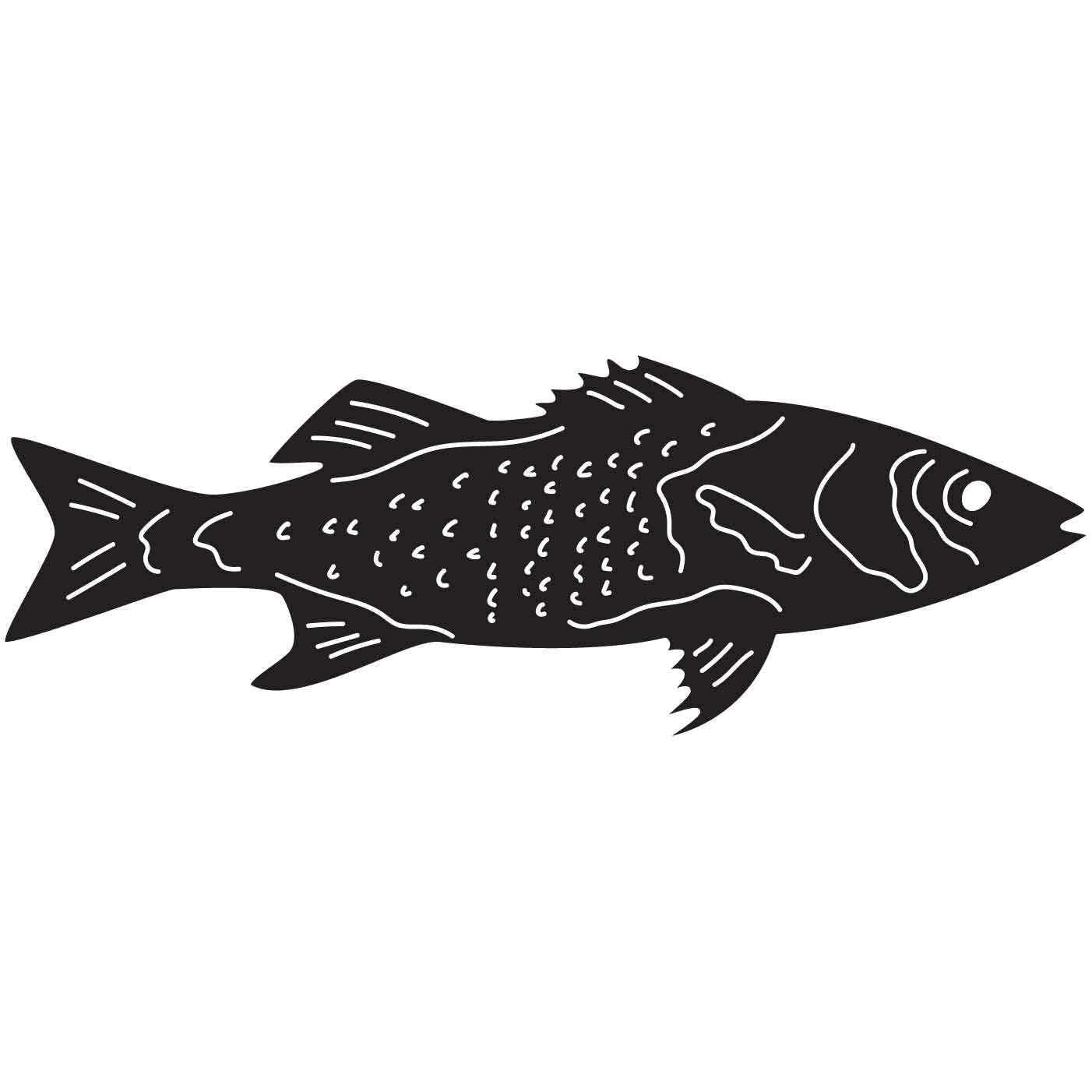 Underwater Ocean and Sea Fish-Free DXF files Cut Ready CNC Designs-dxfforcnc.com
