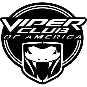 Viper Clup of America Logo for Dodge viper-DXFforCNC.com-DXF Files cut ready cnc machines